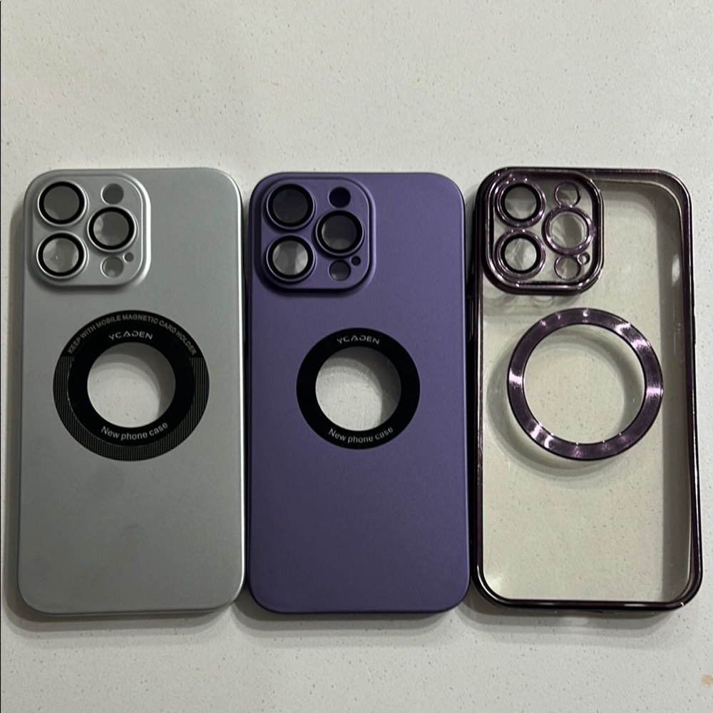 3/$10 iPhone 14 Pro Max MagSafe Style Phone Cases